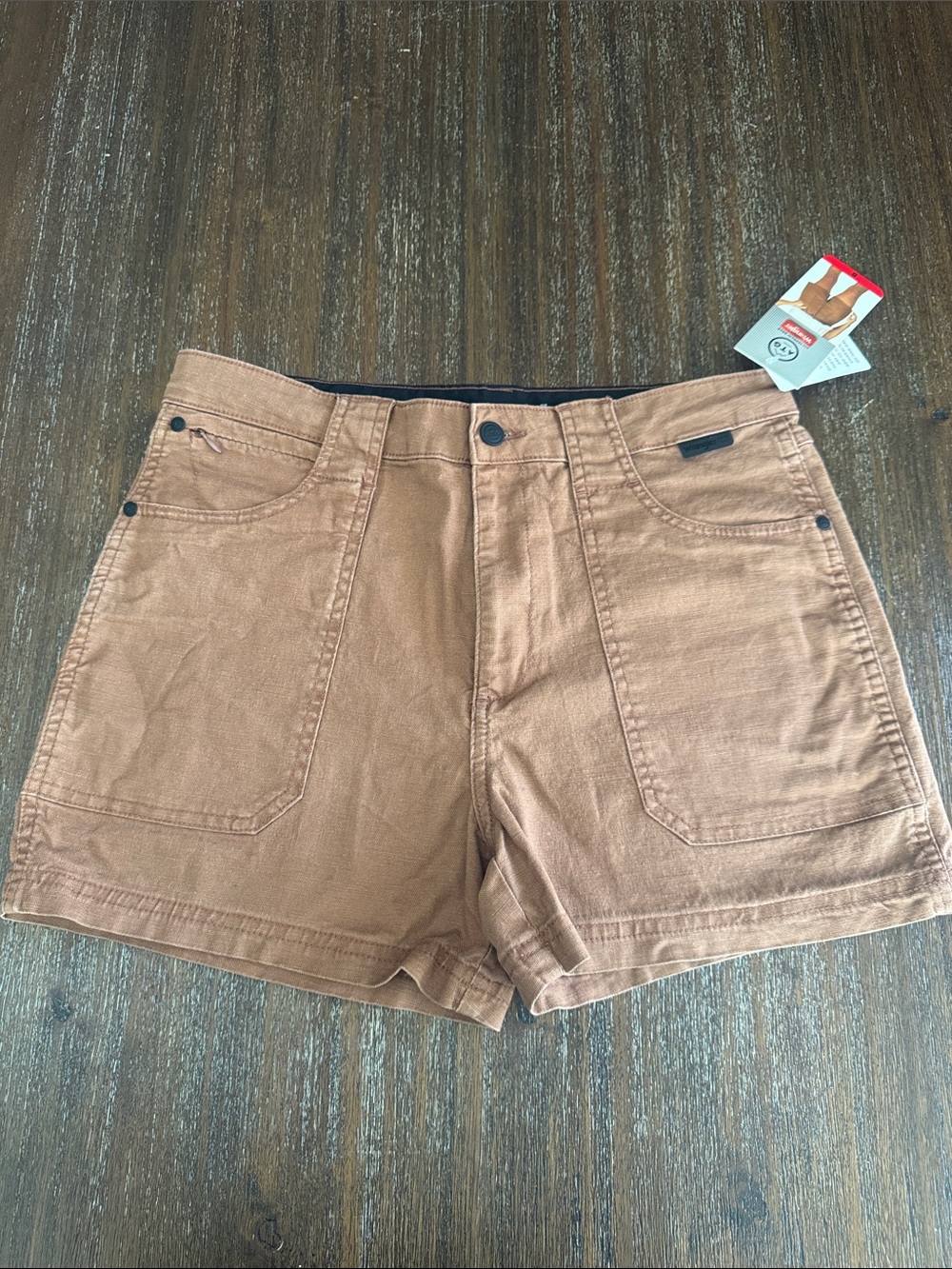 Wrangler canvas shorts size 8